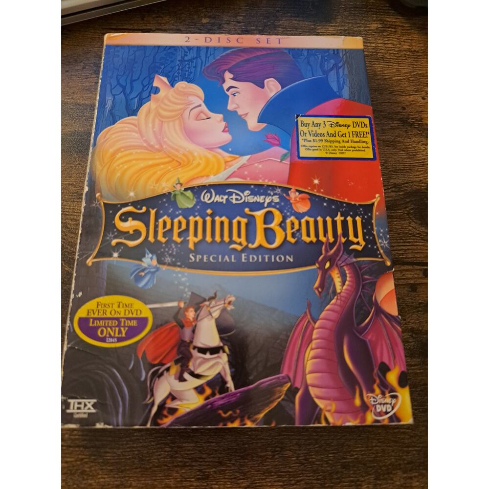 Disney's Sleeping Beauty Special Edition (2-Disc) DVD, used